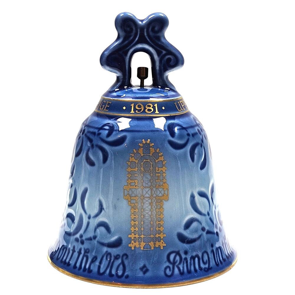 VINTAGE BING GRONDAHL Bell 1981 Annual  Bell Royal Copenhagen Uppsala Cathedral